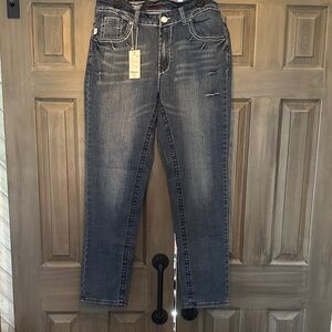 Boutique Baker Street Blue Denim Jeans sz 16